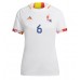 Camiseta Bélgica Axel Witsel #6 Visitante Equipación para mujer Mundial 2022 manga corta